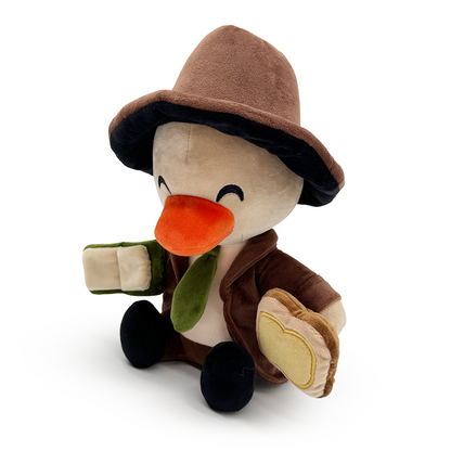 Enten-Detektiv-Plüschtier (23 cm)