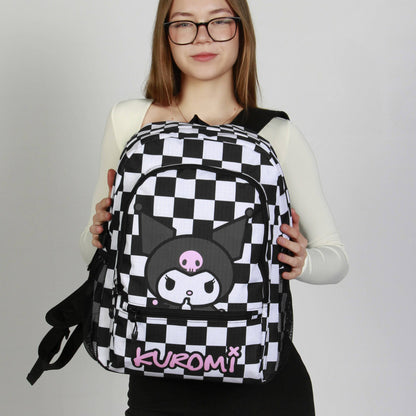 Sac à Dos Fight FAN 2.2 Hello Kitty « Kuromi B et W » – Noir