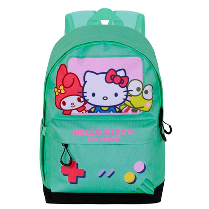 Sac à Dos HS FAN 3.0 Hello Kitty « Videogame » – Turquoise