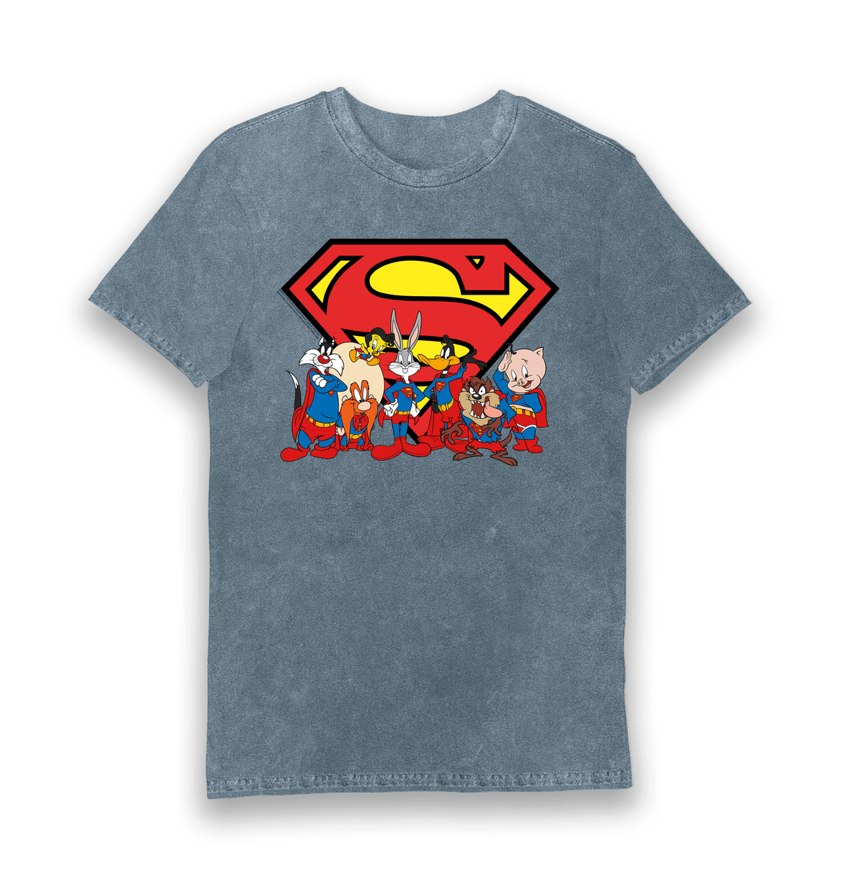 Erwachsenen T-Shirt Looney Tunes x Superman Eco Wash