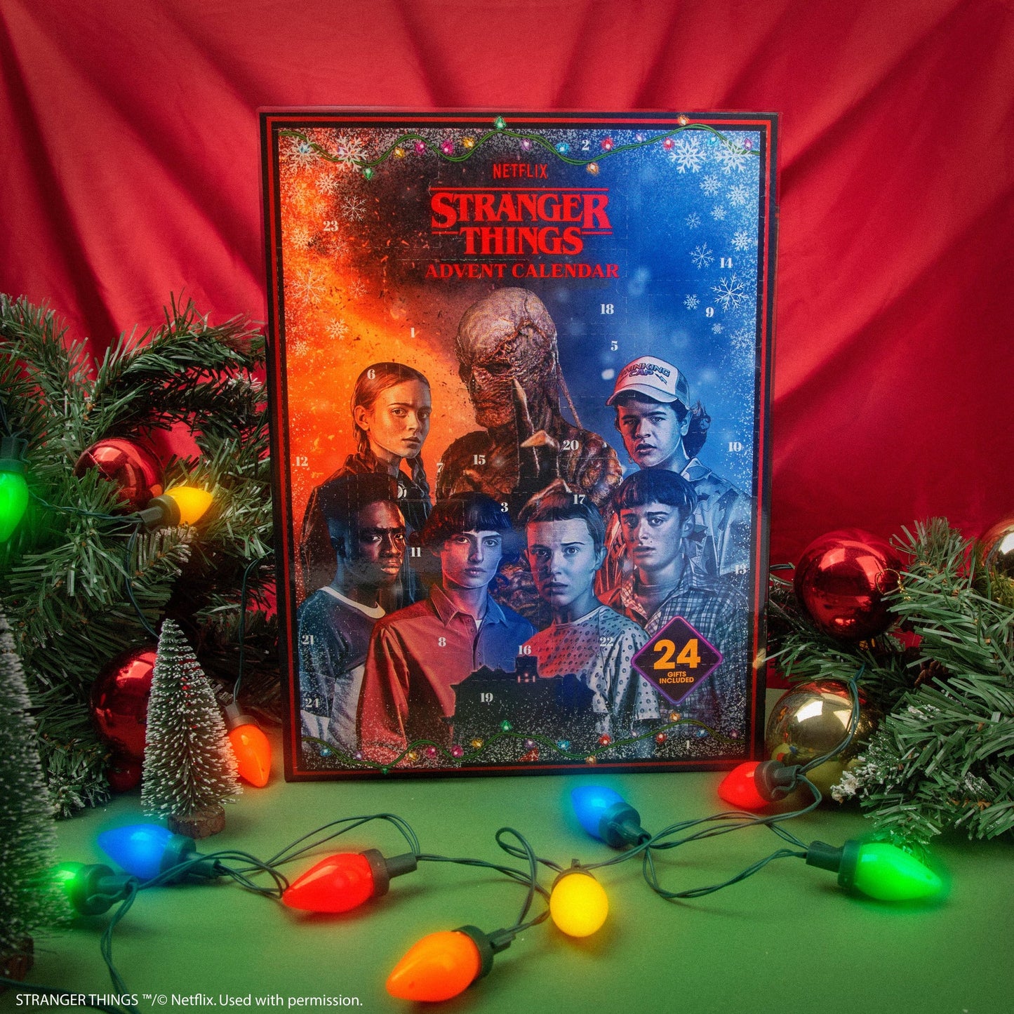 Calendrier de l'Avent Stranger Things 2024