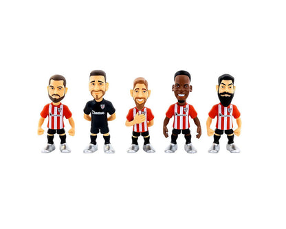 pack de 5 joueurs athletic club bilbao minix