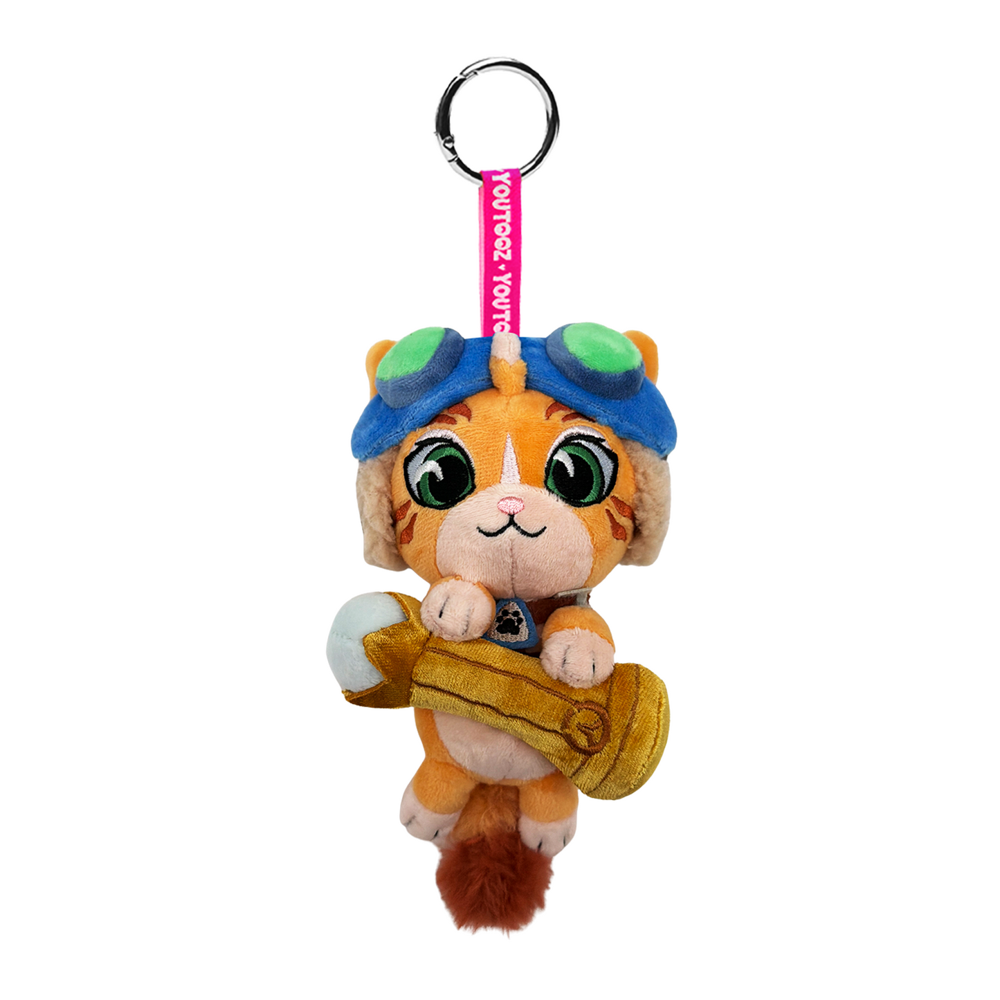 Jetpack Cat Keychain (5in)