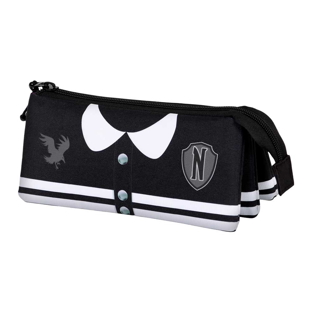Mercredi Varsity-Trousse Triple FAN 2.0, Noir