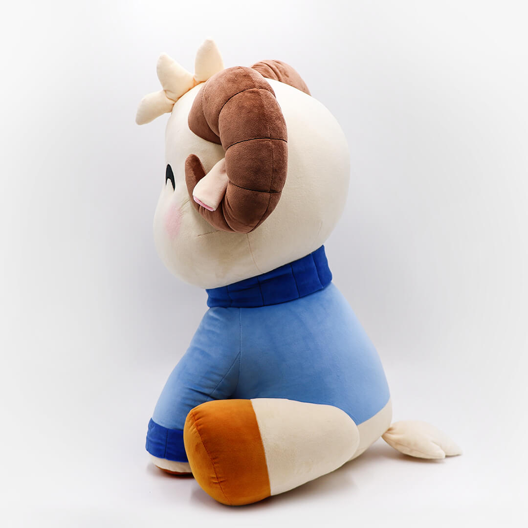 Jschlatt Ram Plüsch (60 cm) (Nur USA & Kanada)