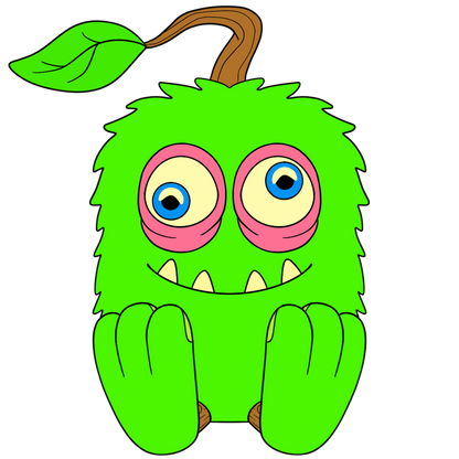Furcorn Stickie (6in)