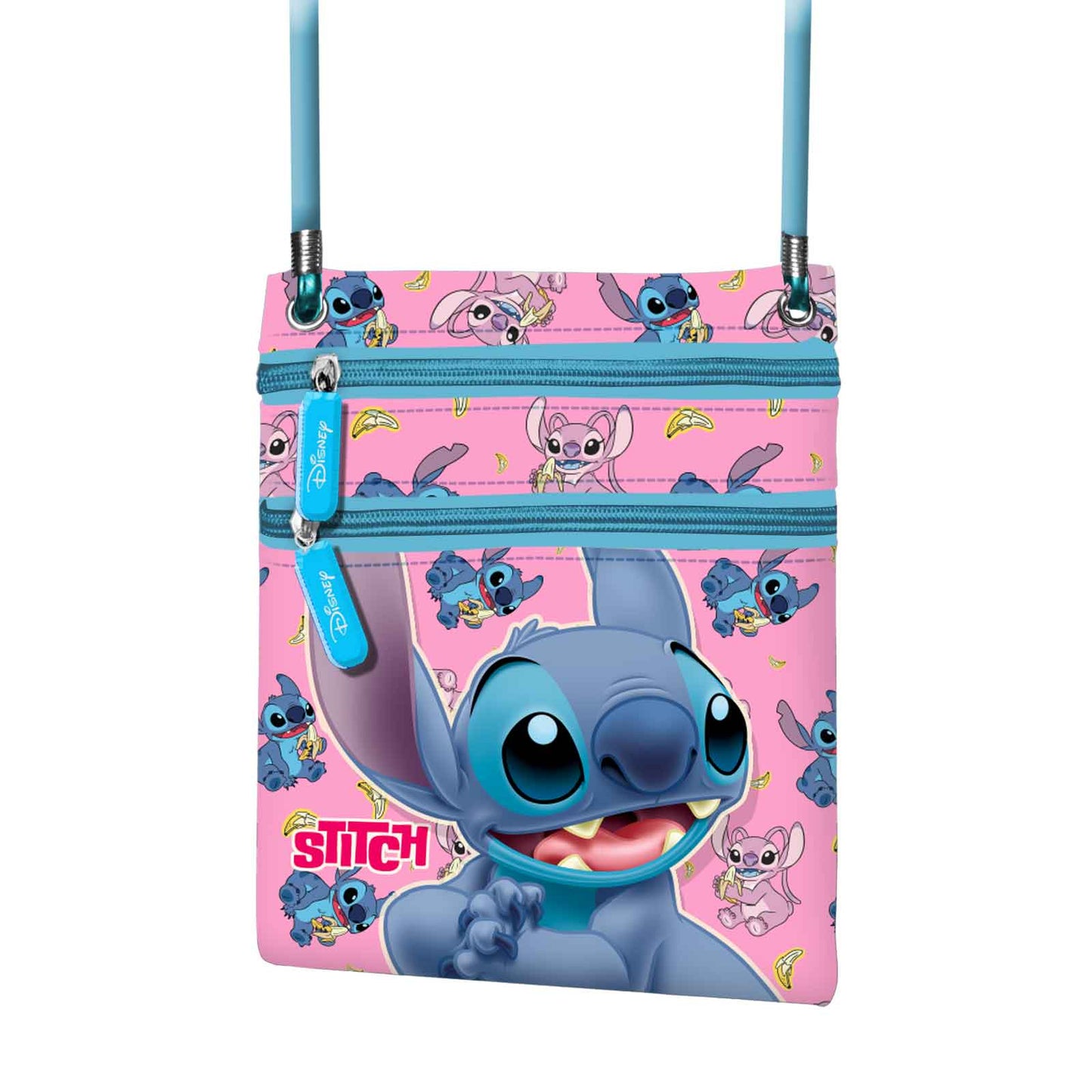 Disney Stitch Überraschungs-Schultertasche mit vertikaler Bewegungsfunktion