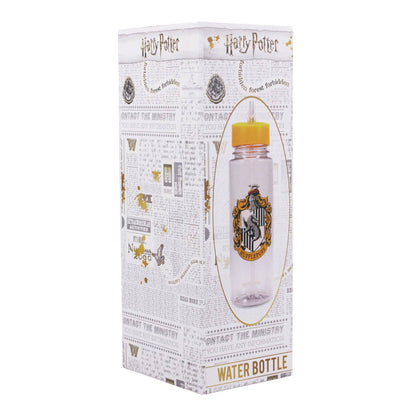 Bouteille d'eau en plastique - Harry Potter - Poufsouffle