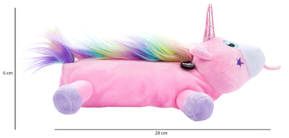 Trousse scolaire – arc-en-ciel licorne rose