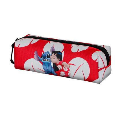 Trousse Carrée FAN 2.2 Disney Lilo & Stitch « Kiss » – Rouge
