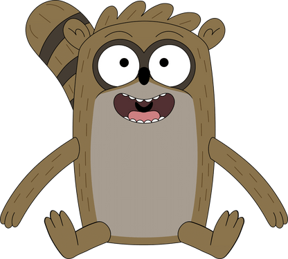 Rigby Plush (9in)