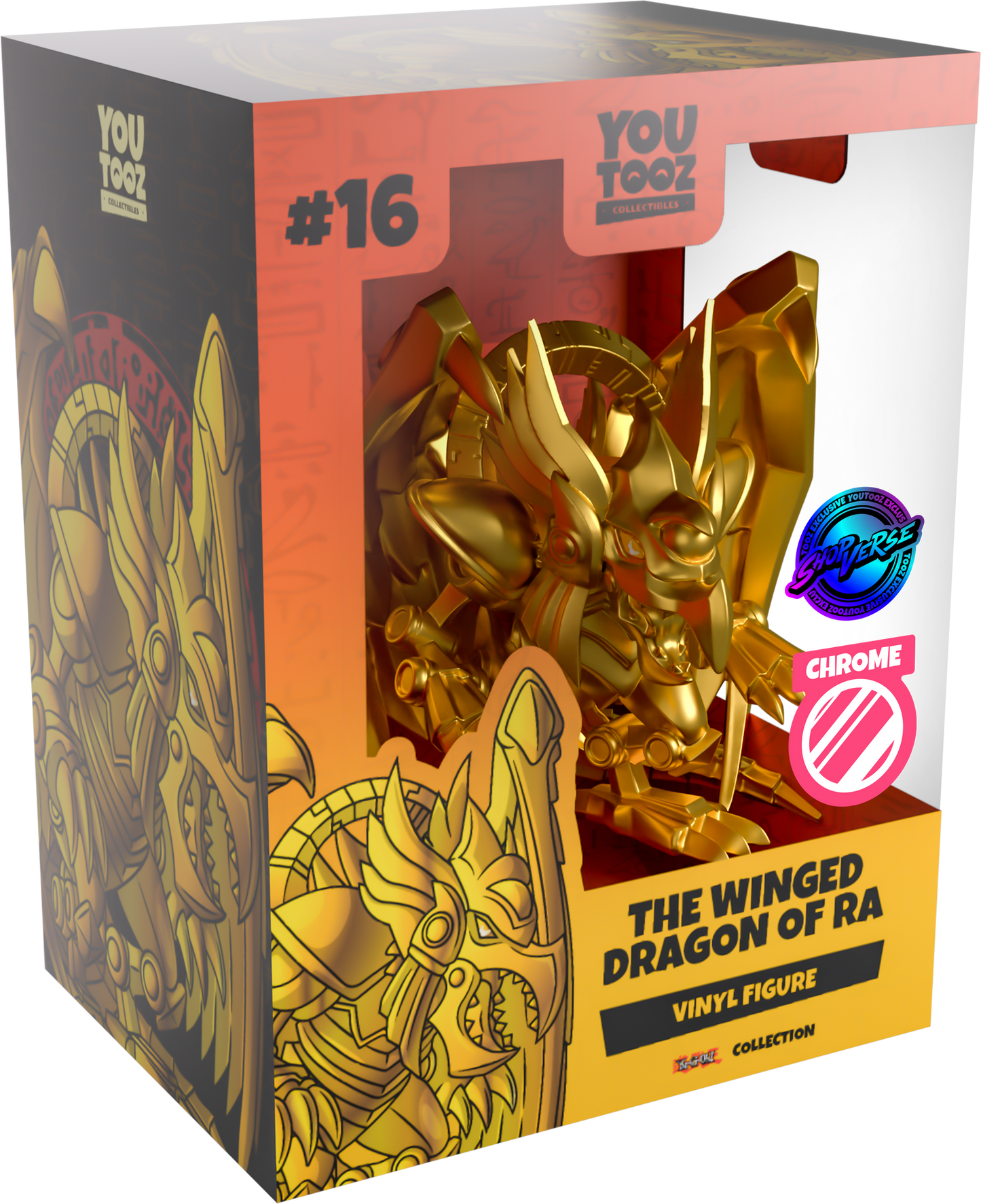 Gold Chrome The Winged Dragon of Ra