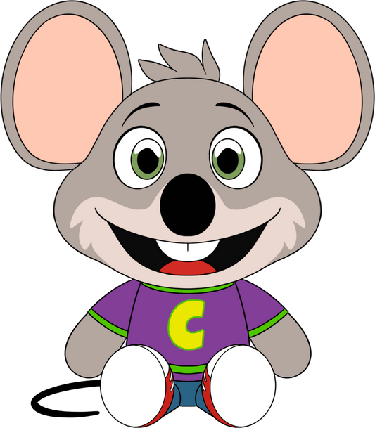 Modern Chuck E. Cheese Plush (9in)