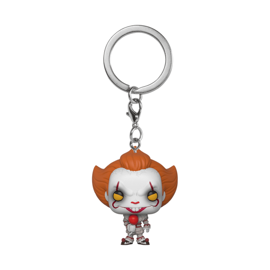 it Pennywise with Ballon Rouge - Pop! key chains