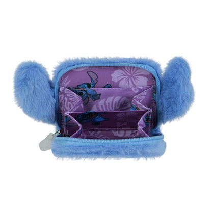 Porte-Monnaie Plush Disney Lilo & Stitch « Heart » – Bleu