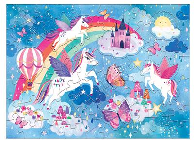 Puzzle Rêves Licorne 60 pièces - Mudpuppy