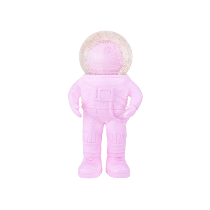 boule a neige astronaute rose donkey