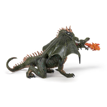 Figurine Dragon deux têtes Papo - créature fantastique