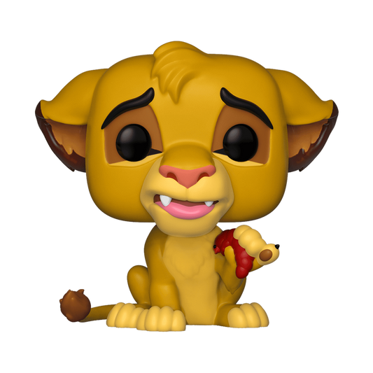 DISNEY Le Roi Lion POP N° 496 Simba Le Roi lion POP! Disney Vinyl figurine Simba 9 cm