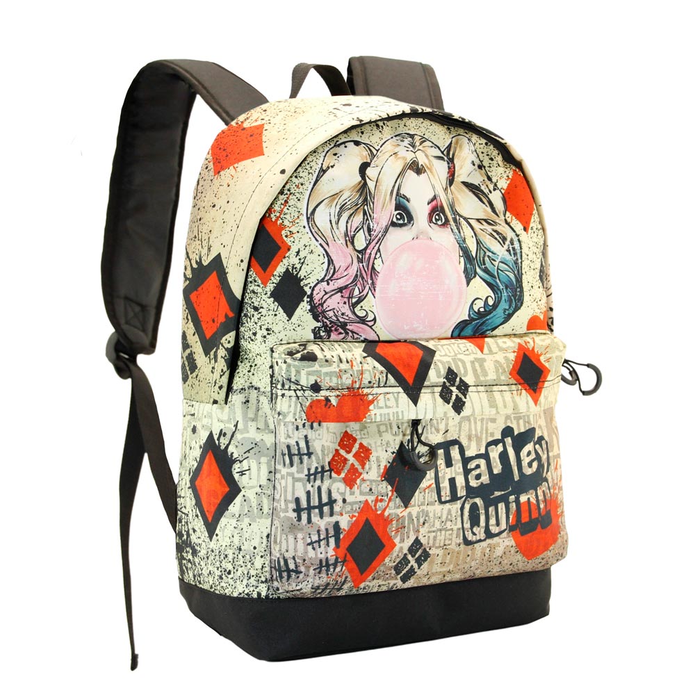 Sac à Dos HS FAN 2.2 DC Comics Harley Quinn « Mad Love » – Beige