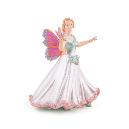 Figurine Elfe papillon rose Papo - personnage féerique
