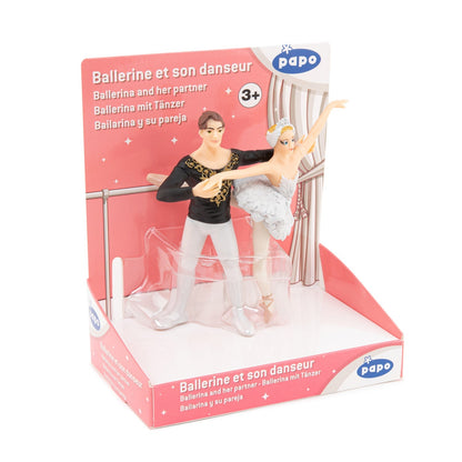 Ballerine et son danseur Papo - personnage féerique