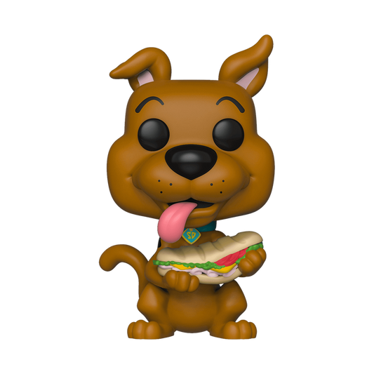 SCOOBY DOO POP N° 625 Scooby Doo with Sandwich Scooby Doo Figurine POP! Animation Vinyl Scooby Doo w/ Sandwich 9 cm