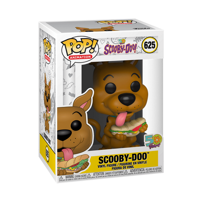 Scooby Doo with sandwich