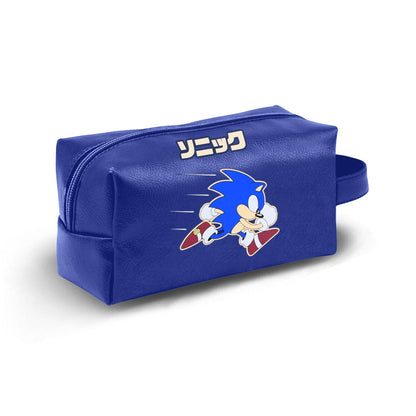 Trousse de Toilette de Voyage Brick PLUS Sonic the Hedgehog « Action » – Bleu