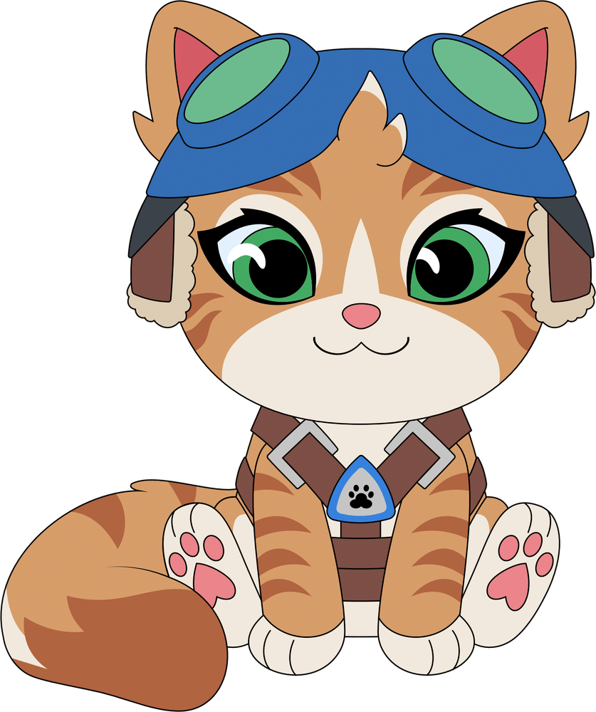 Jetpack Cat Plush (9in)