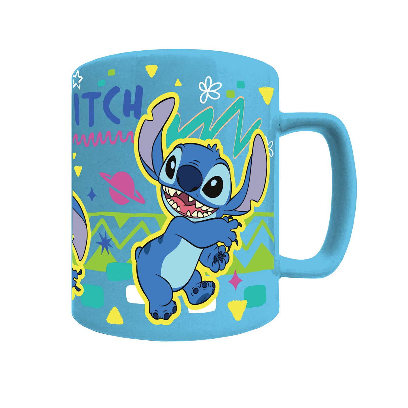Mug Fuzzy Lilo & Stitch - Stitch Face