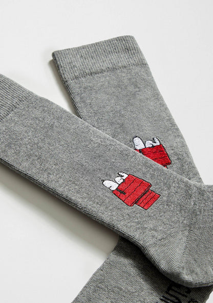 BeSnoopy House Embroidered Socks