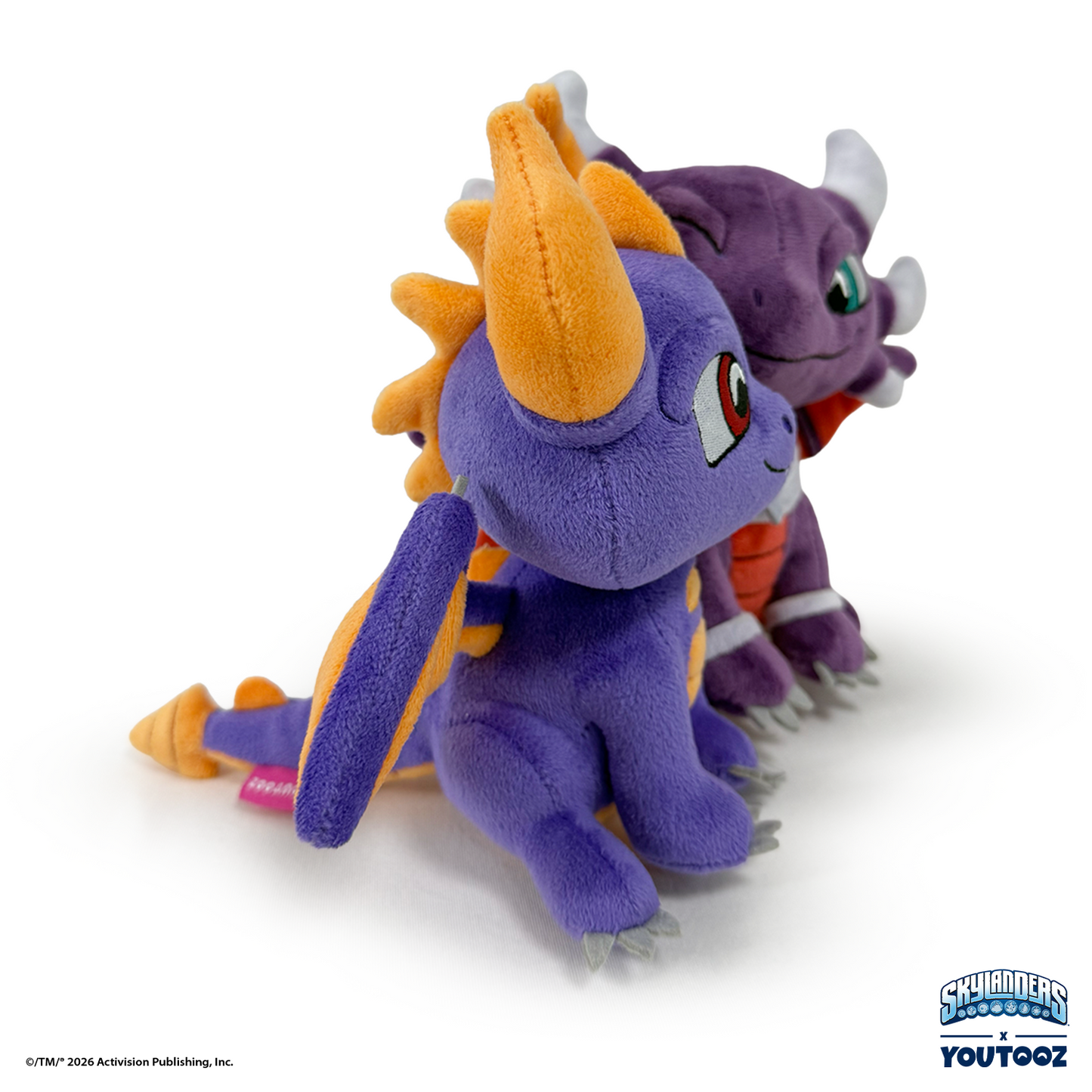 Spyro & Cynder Plüschtier zum Valentinstag (15 cm)