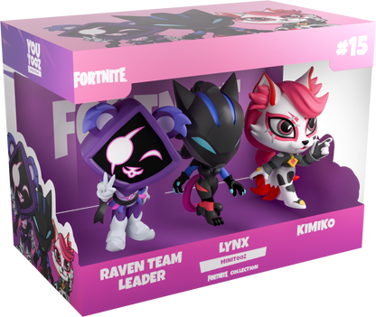 Raven Team Leader, Lynx & Kimiko Minitooz