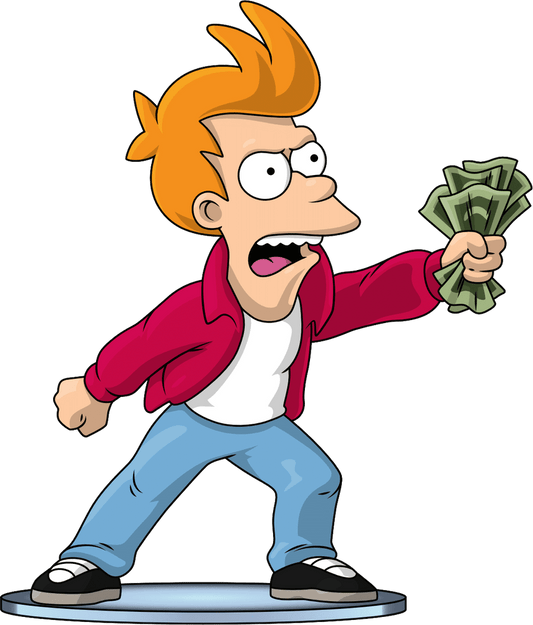 Nimm mein Geld, Fry