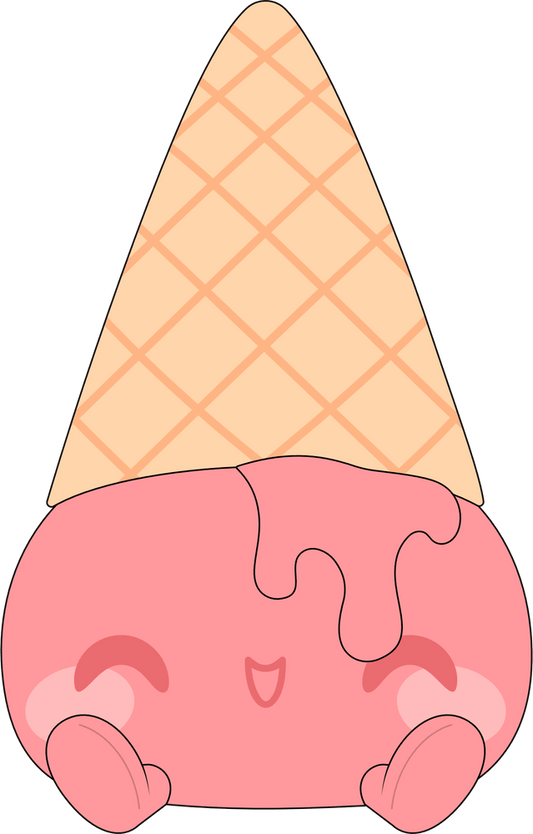 Ice Cream Plush (9in)