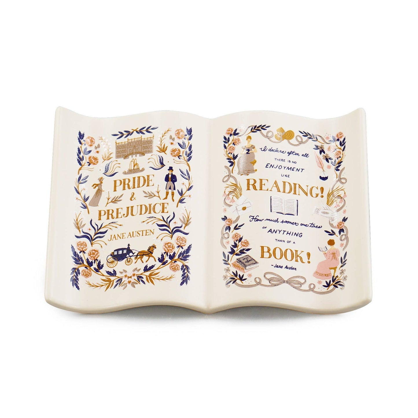 Livre de coupelle à bibelots Jane Austen - Orgueil et Préjugés