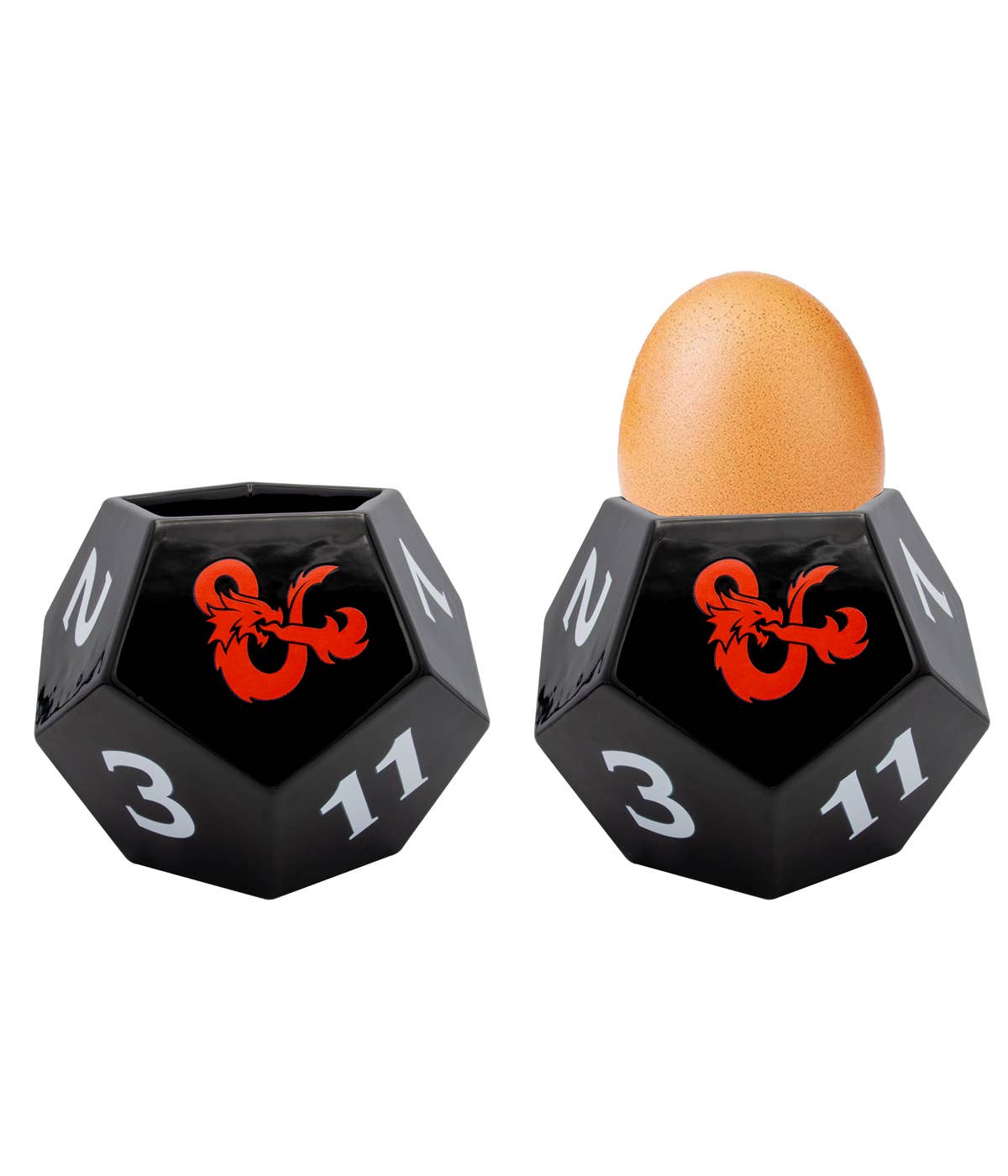 Coquetier en forme de dés Dungeons & Dragons D20