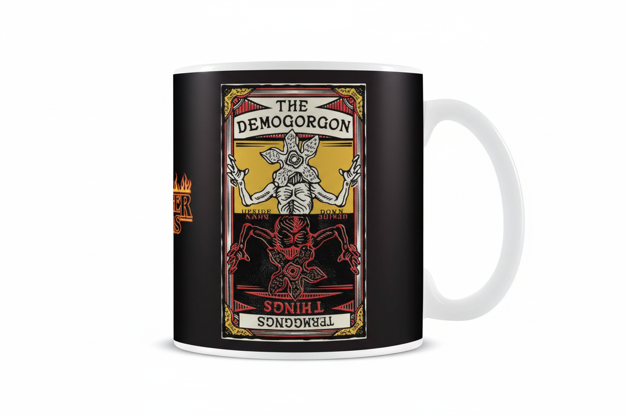 Mug Stranger Things 4 - Carte Démogorgon