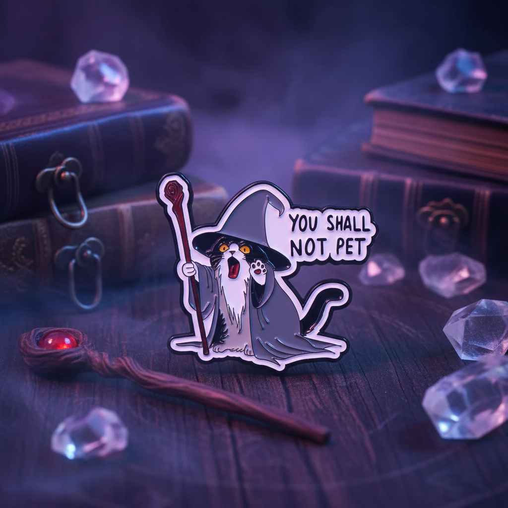 Pin's Chat "You shall not Pet"