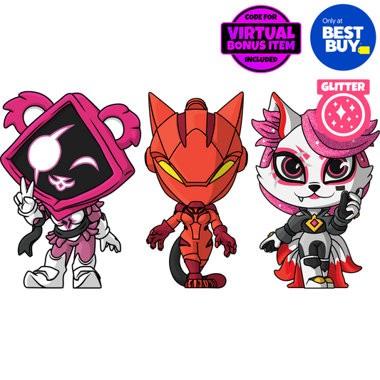 Raven Team Leader, Lynx & Kimiko Minitooz (Retail Exclusive)