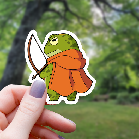 RPG Frog Sticker