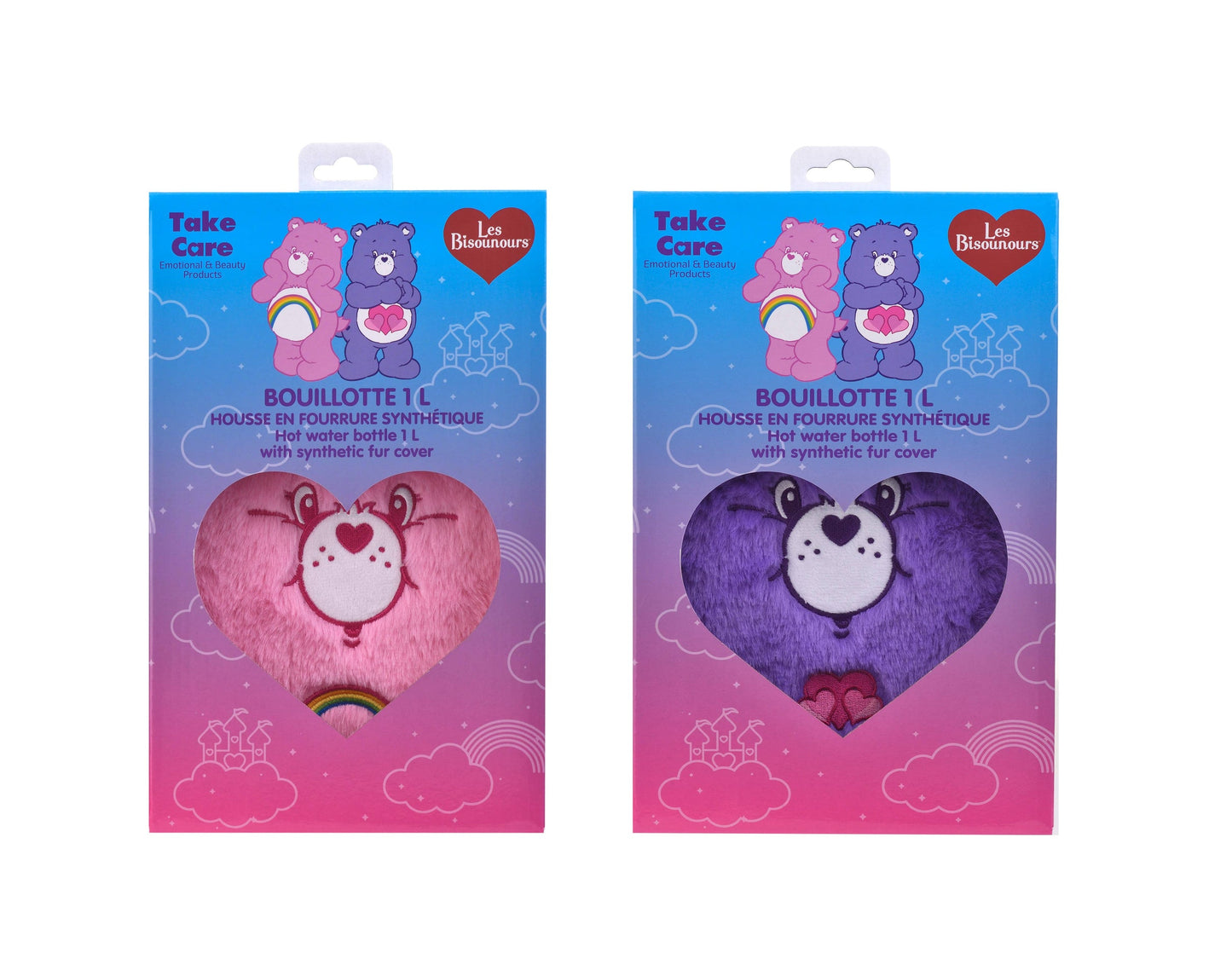 Bouillotte peluche Bisounours