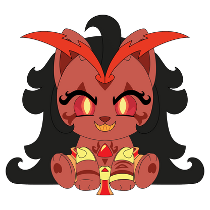 Kitty Burning Spice Plush (9in)