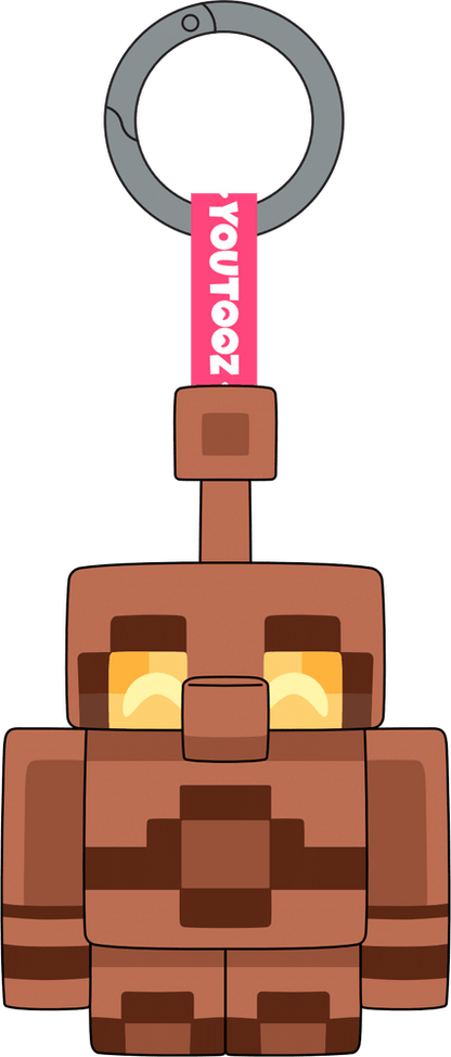 Copper Golem Keychain (5in)