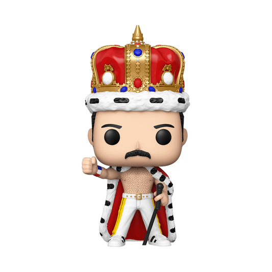 Queen POP! Rocks Freddie Mercury en Roi 184 | Funko POP! FREDDIE MERCURY AS KING