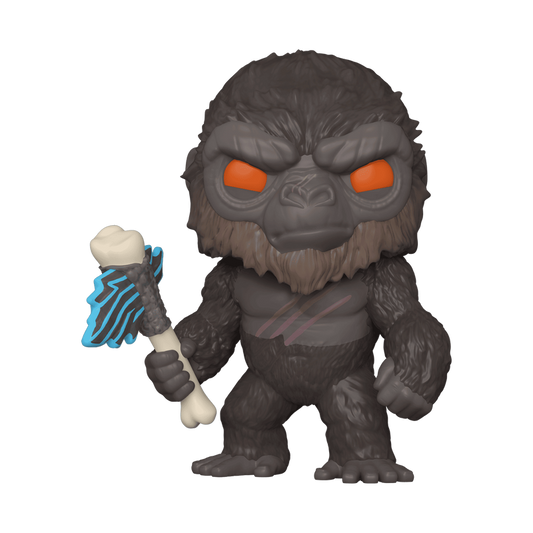 Kong with combat ax
