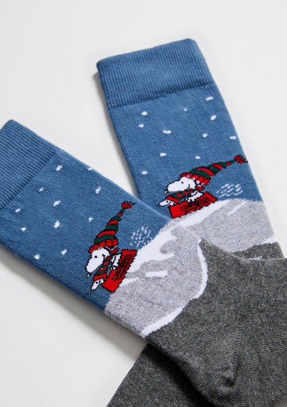 Chaussettes BeSnoopy Skiing