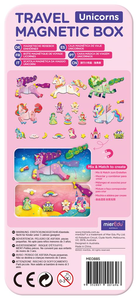Boîte De Puzzle Magnétique - Licornes – vue produit 3