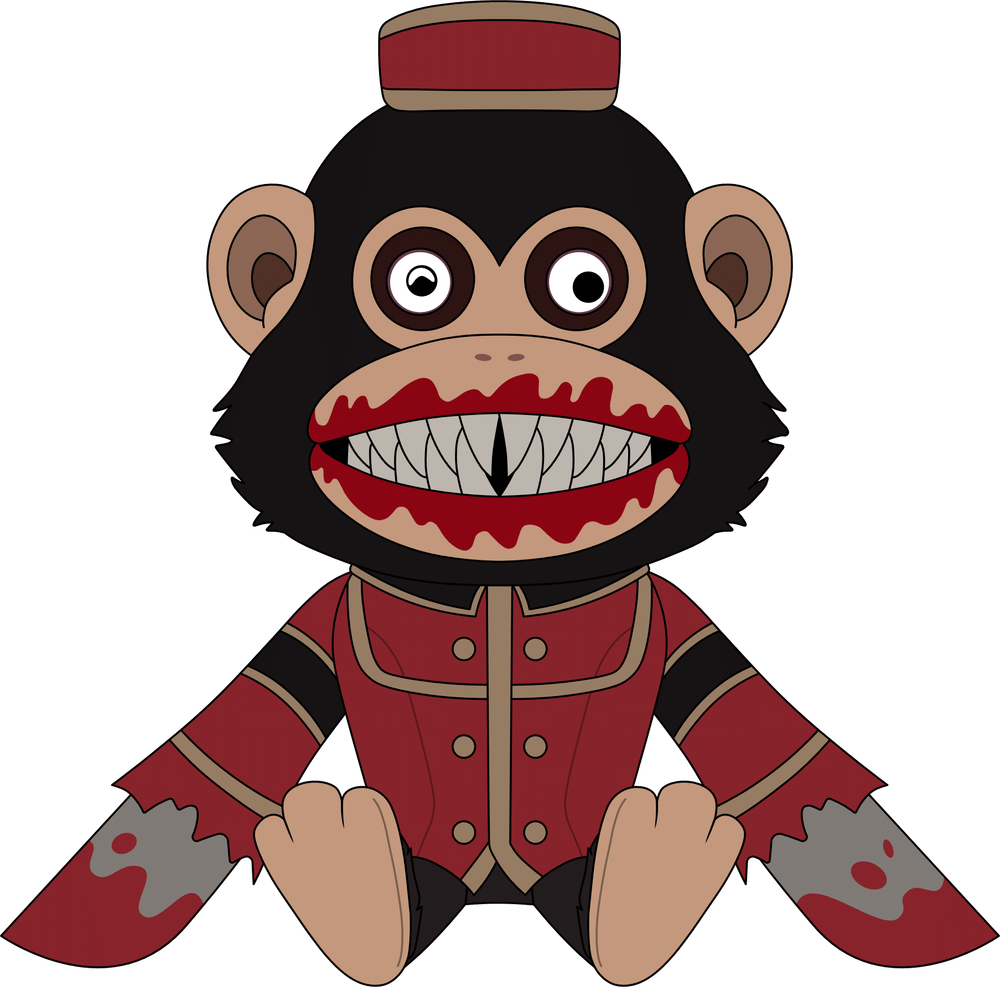 Murder Monkey Plush (9in)